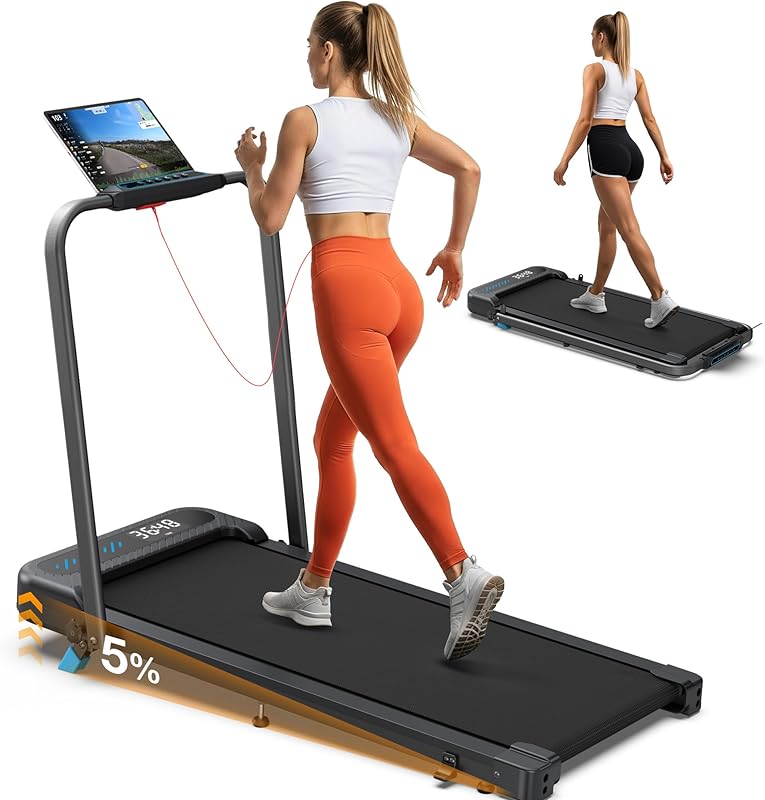COZYINN Foldable Treadmills Capacity Portable Treadmill