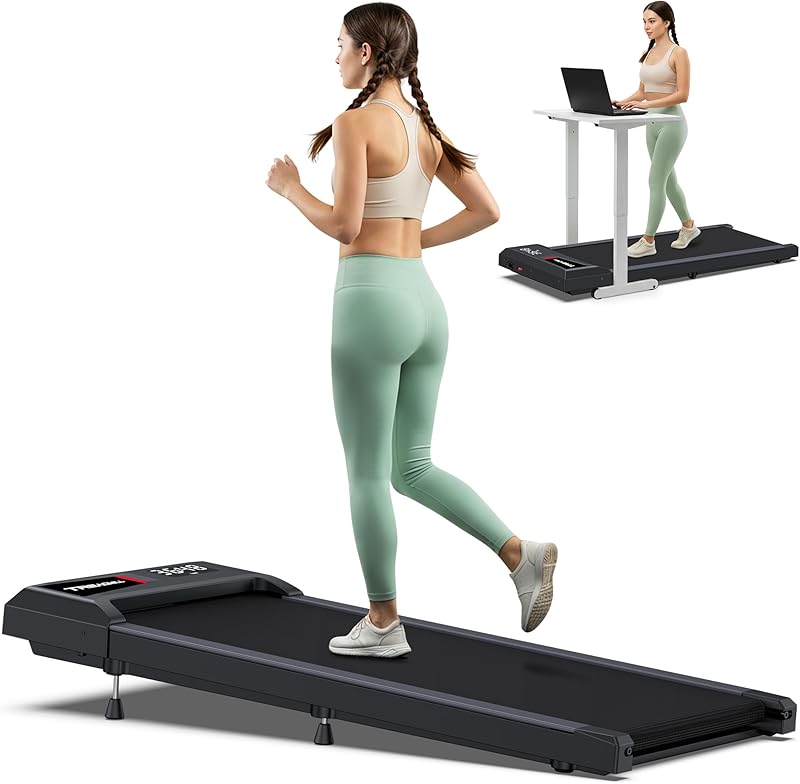 COZYINN Walking Pad Treadmill Incline Controlled